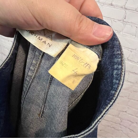 Vintage Dana Buchman Jean Jacket size 4 - Picture 4 of 6